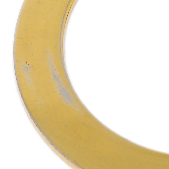 Chanel Hoop Dangle Earrings Clip-On Gold KK90839 - Picture 4 of 4